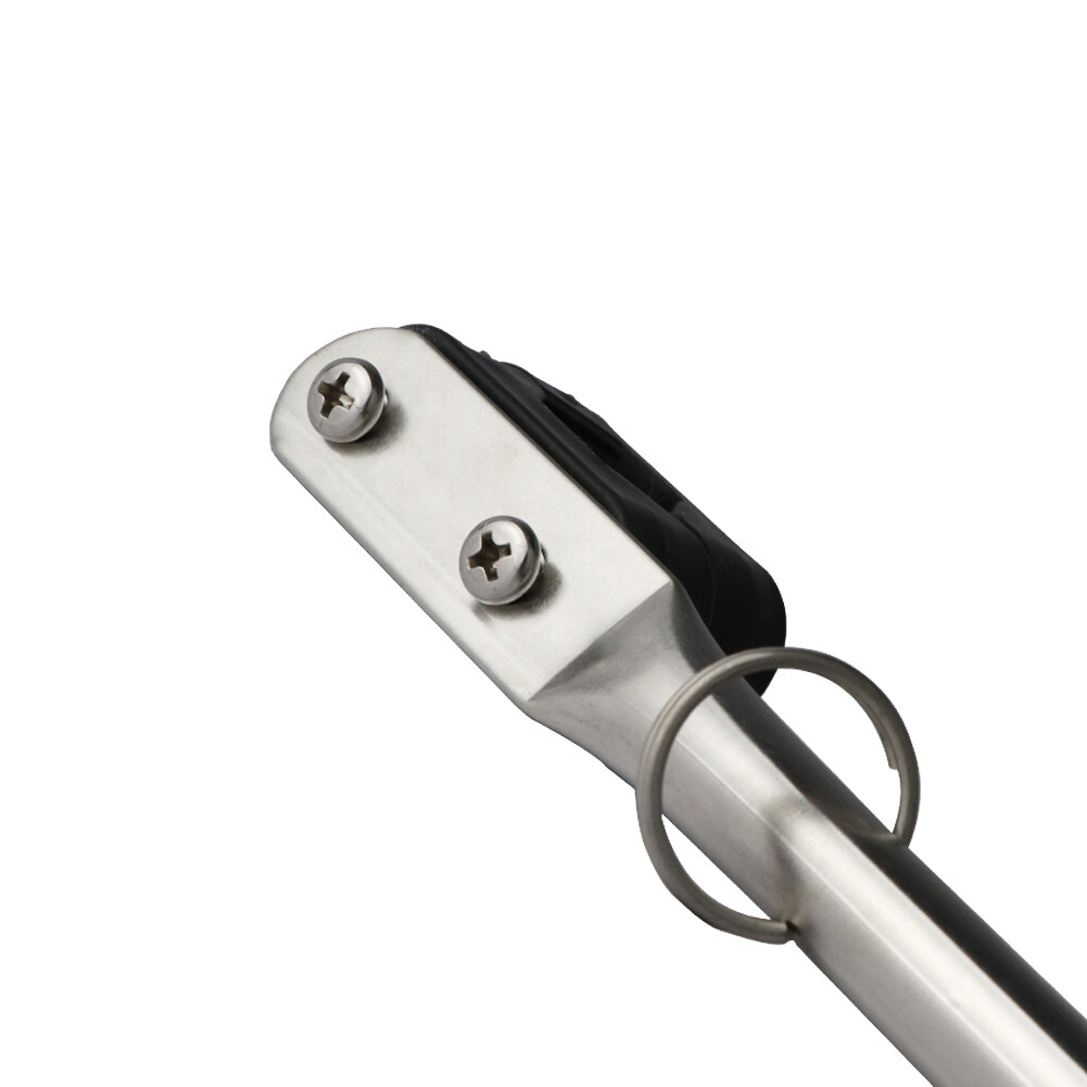 2X Stainless Steel 14" Boat Flag Pole Holder fit 7/8" 1" Rail Mount eBay