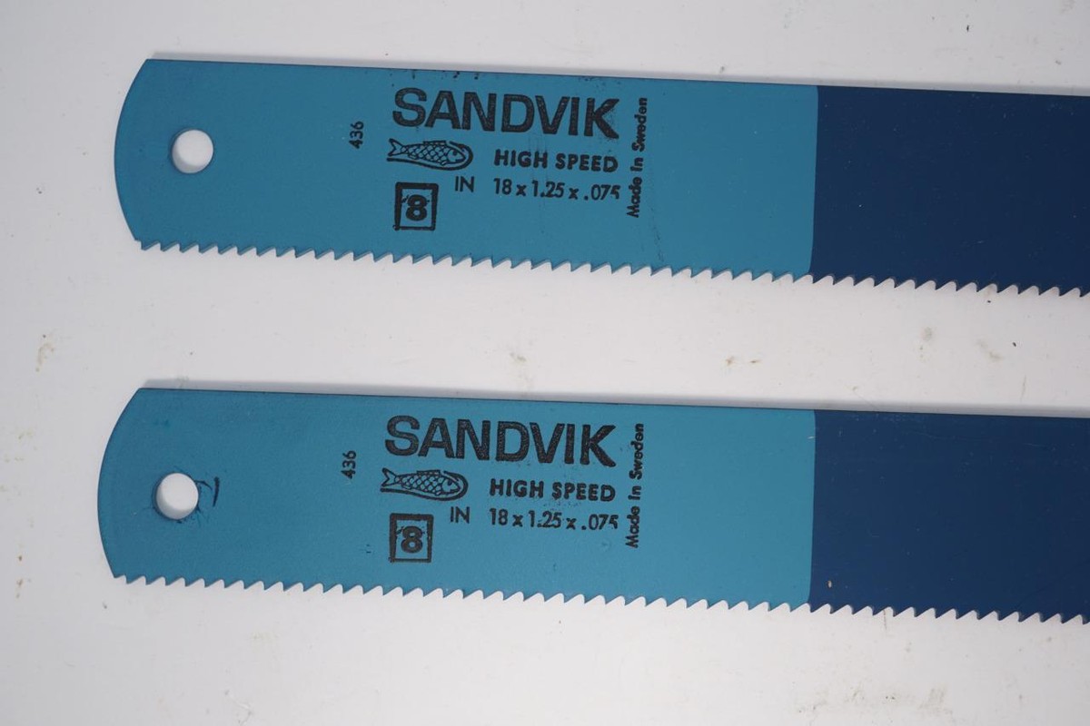 【値下げ】Hope saw disc 160mm 180mm 2枚セット 2 New Sandvik Hss Power Hacksaw Blades. 18