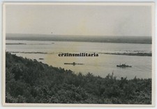 Genuine Photo U-boat ship submarine on Elbe in Blankenese Hamburg 1940