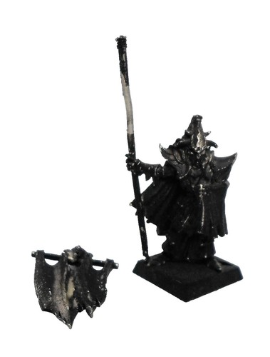 Figurine Métal 15mm Dark Elves / Great Captain - Neuf Non Peint - Wargame