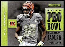 2014 Panini Rookies &amp; Stars PB18 A.J. Green Cincinnati Bengals Football Card