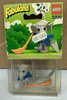 LEGO Fabuland 3706 Elmer Elefant die Straßenkehrmaschine Neu & Versiegelt 1982!! RAR!!
