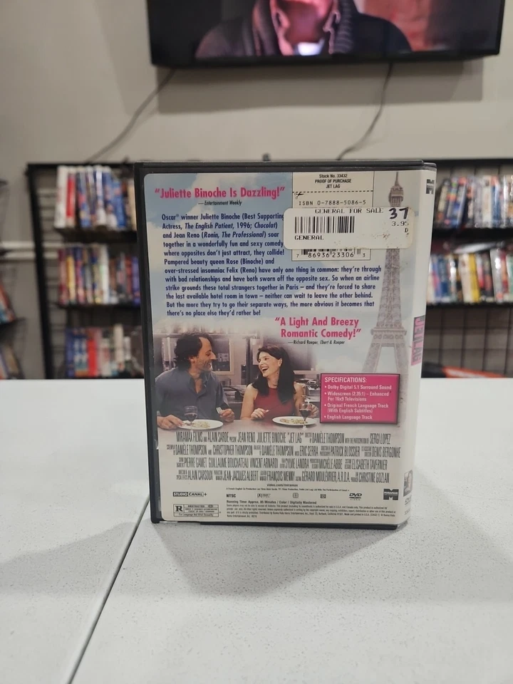 Jet Lag 2002 DVD Rare Hard To Find OOP 🇺🇸 BUY 5 GET 5 FREE 📀 FREE SHIPPING  - Image 2 of 3