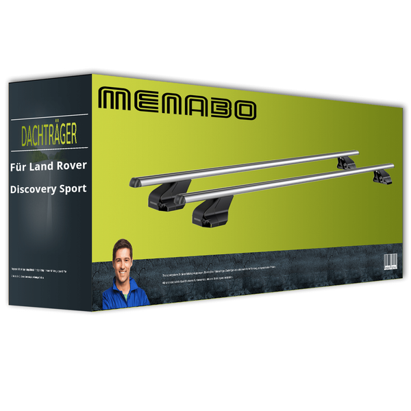 Menabo Omega Alu - DachträGer - FüR Land Rover Discovery Sport II Typ L550 Kpl.-image