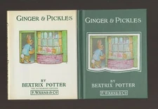 VG 1960s Vintage Edition Hardcover in a DJ Ginger and Pickles Beatrix Potter