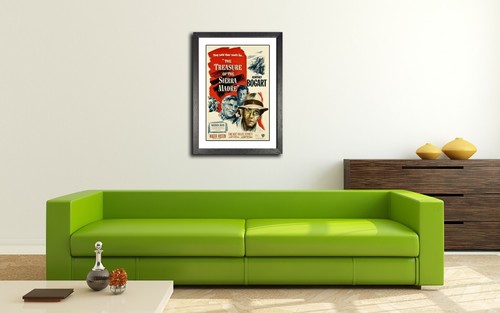 Bogart Treasure of the Sierra Madre Western Film Advert Poster Cinema Star Photo - Picture 4 of 6
