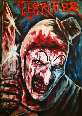 Terrifier Acrylgemälde