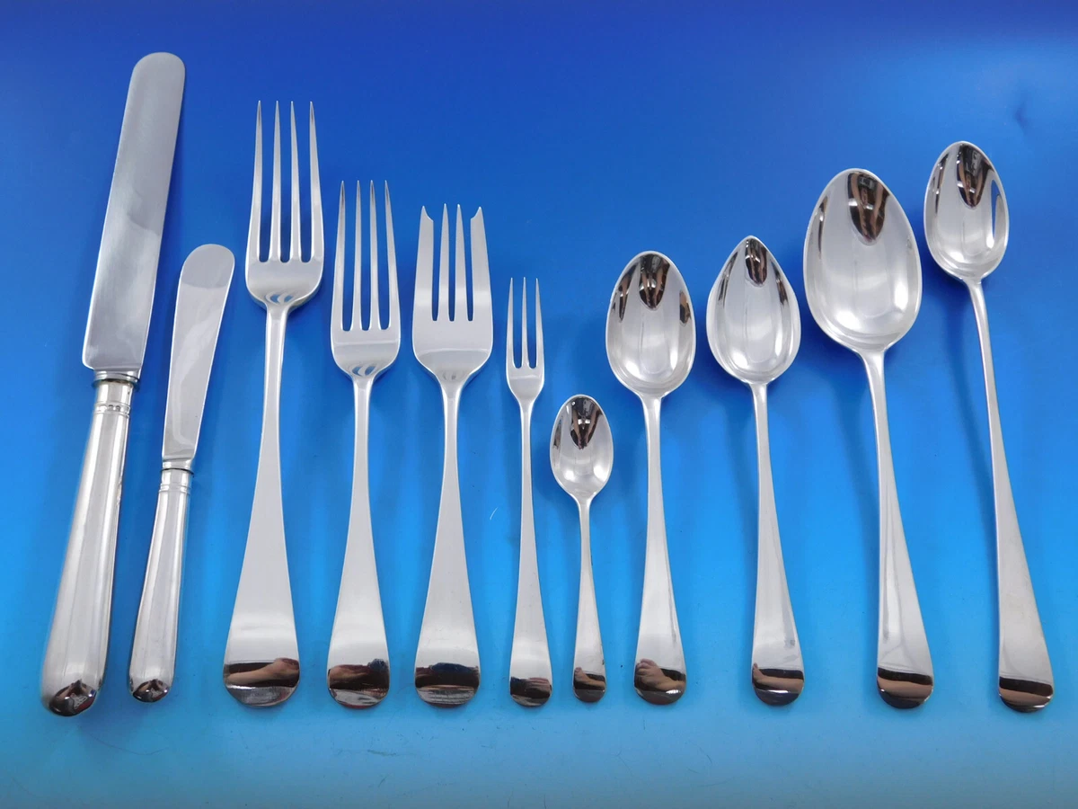 古董英国银餐具-套装| eBay