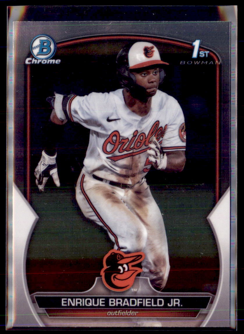2023 Bowman Chrome Enrique Bradfield Jr. Baltimore Orioles 1st #BDC-188