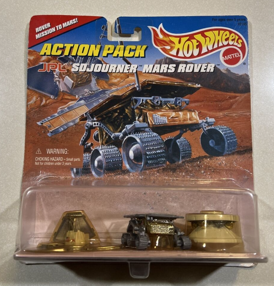 1996 Hot Wheels Action Pack JPL Sojourner Mars Rover 74299161452| eBay