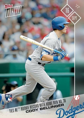 2017 Topps Now 613 Cody Bellinger