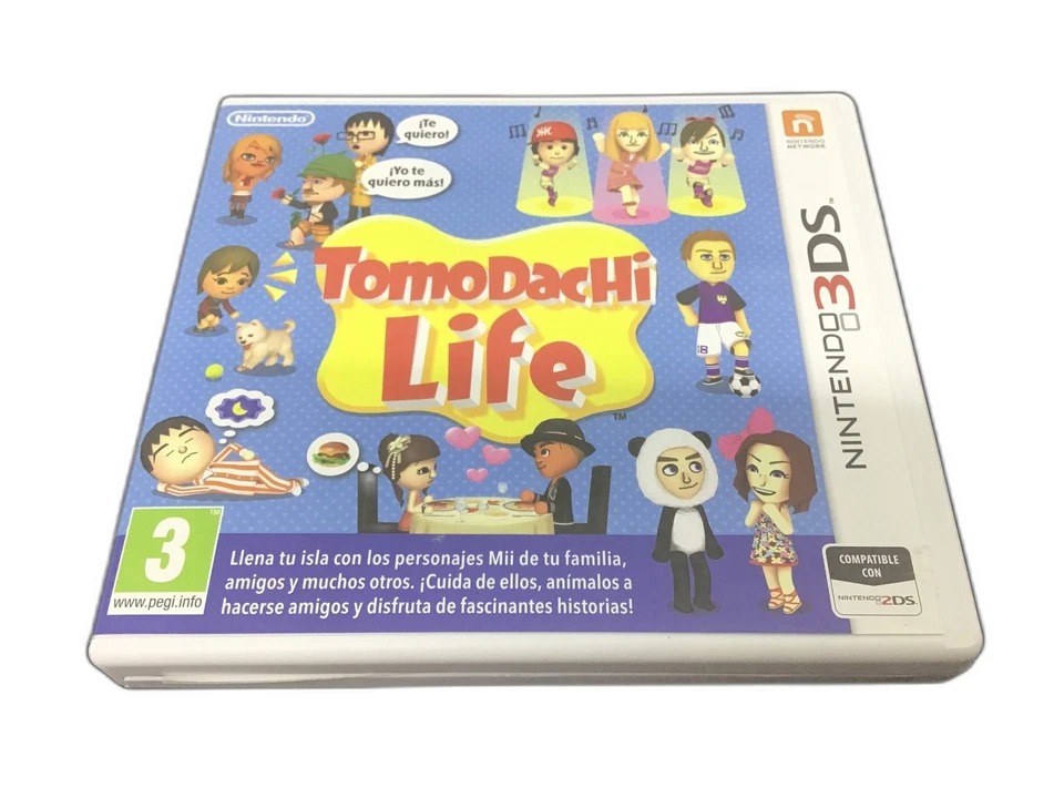 NINTENDO 3DS TOMODACHI LIFE MUY BUEN ESTADO PAL ESPAÑA, foto 4 de 5