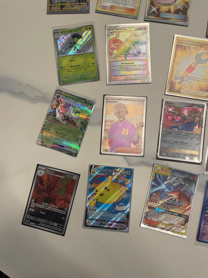 Lot carte pokemon ultra rare en très bon état . - Photo 3/4