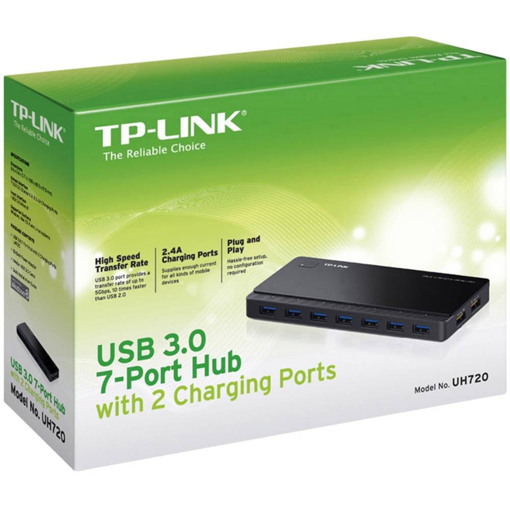 Hub USB 7+2 ports multiprise USB 3.0 de charge rapide