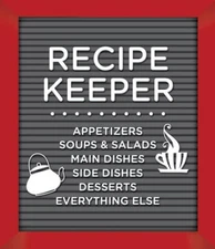 Recipe Binder - Recipe Keeper - Hardcover By New Seasons - GOOD
