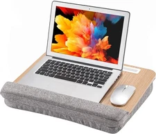 Lap Desk for Laptop with Cushion 15.6 in Stand for Couch Phone Holder