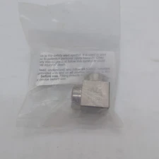 BVA FT107 Fitting Elbow 90 Degree 3/8"-18 NPTF Female X 3/8"-18 NPTF Female