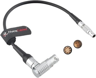 26V Stromkabel für ARRI Alexa Mini LF MotoCrane Titan 4Pin auf 8-Pin Buchse 30cm