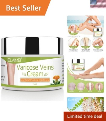 Leg Circulation Cream with Natural Ingredients - Reduces Heavy Legs & Cellulite