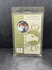 Eagle Optics Binocular Harness Strap Black Strap With Tan Strap Holder