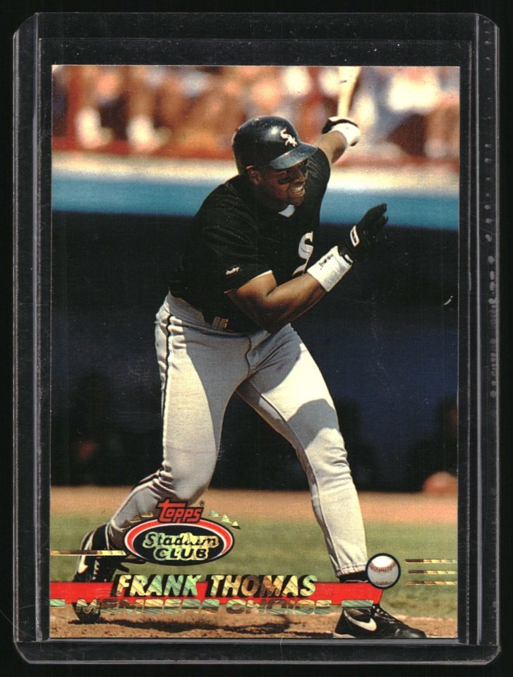 1993 Stadium Club Members Choice #746 Frank Thomas 1993 Stadium Club Members Choice #746 Frank Thomas