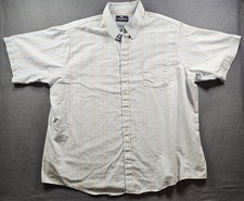 Vintage 80s Western Steeplechase Shirt Mens 3XL Short Sleeve Made In USA