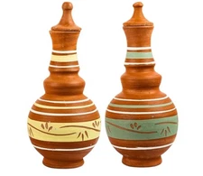 Handmade  Clay Water Jug - Traditional Cooling pot - Eco - Friendly