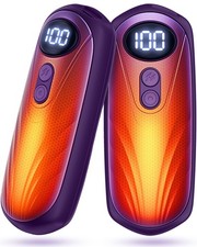 Funaudio Hand Warmers Rechargeable 2 Pack - 3.77 X 1.51 X 0.87", 3-Purple