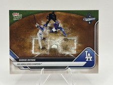 2025 Topps Now Shohei Ohtani WS-1SSP Dodgers World Series Champions Set SSP Rare