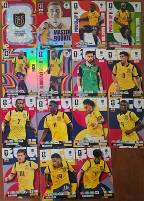 Panini Fifa World Cup 2026 15x  Teamcards Ecuador
