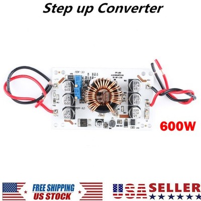600W DC-DC Boost 10A Step Up Constant Current Power Supply Module LED Driver