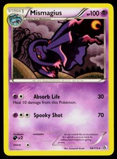 Mismagius Normal #58/113 Rare Pokemon Legendary Treasures NM