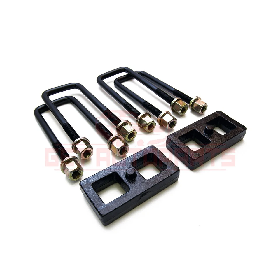 Kit de bloque de resorte de hoja de suspensión ReadyLift elevador trasero de 1" para GMC C1500 1988-1998 Foto 2 de 2