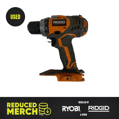 #ad RIDGID TOOLS 18V 1 2quot; DRILL R86008VN Dirty Rough Condition $29.98