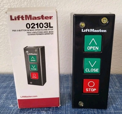 Liftmaster   PBS 3-Button w/MAS   Industrial Garage Door Opener   #02103L   New