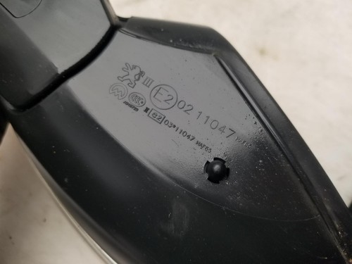 Peugeot 208 Door Mirror Right Off Side Electric 2018 1611240980 - Picture 3 of 12