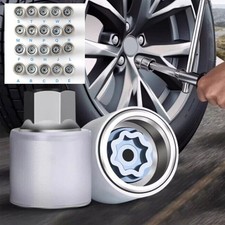 Anti-Diebstahl Radsicherung Felgenschloss Schlüssel Nuss Für Audi A3 A4 A5 A6