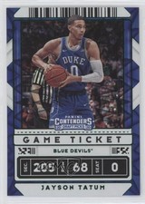 2020 Panini Contenders Draft Picks Game Ticket Green Explosion Jayson Tatum 0ao0