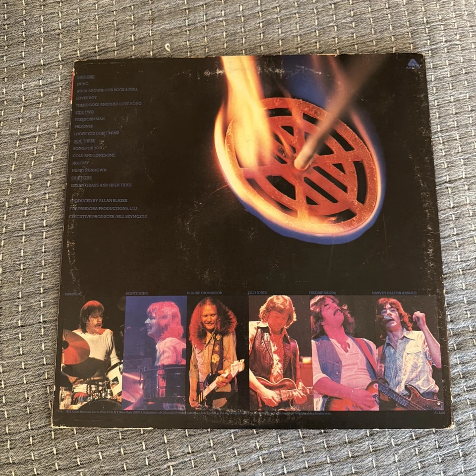 The Outlaws – Bring It Back Alive 1978 Vinyl Record 2xLP Set Double Gatefold - Image 3 of 4