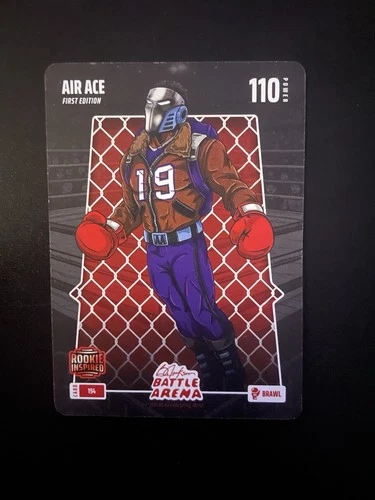 2026 Bo Jackson Battle Arena Ace Bailey “Air Ace” First Edition #194