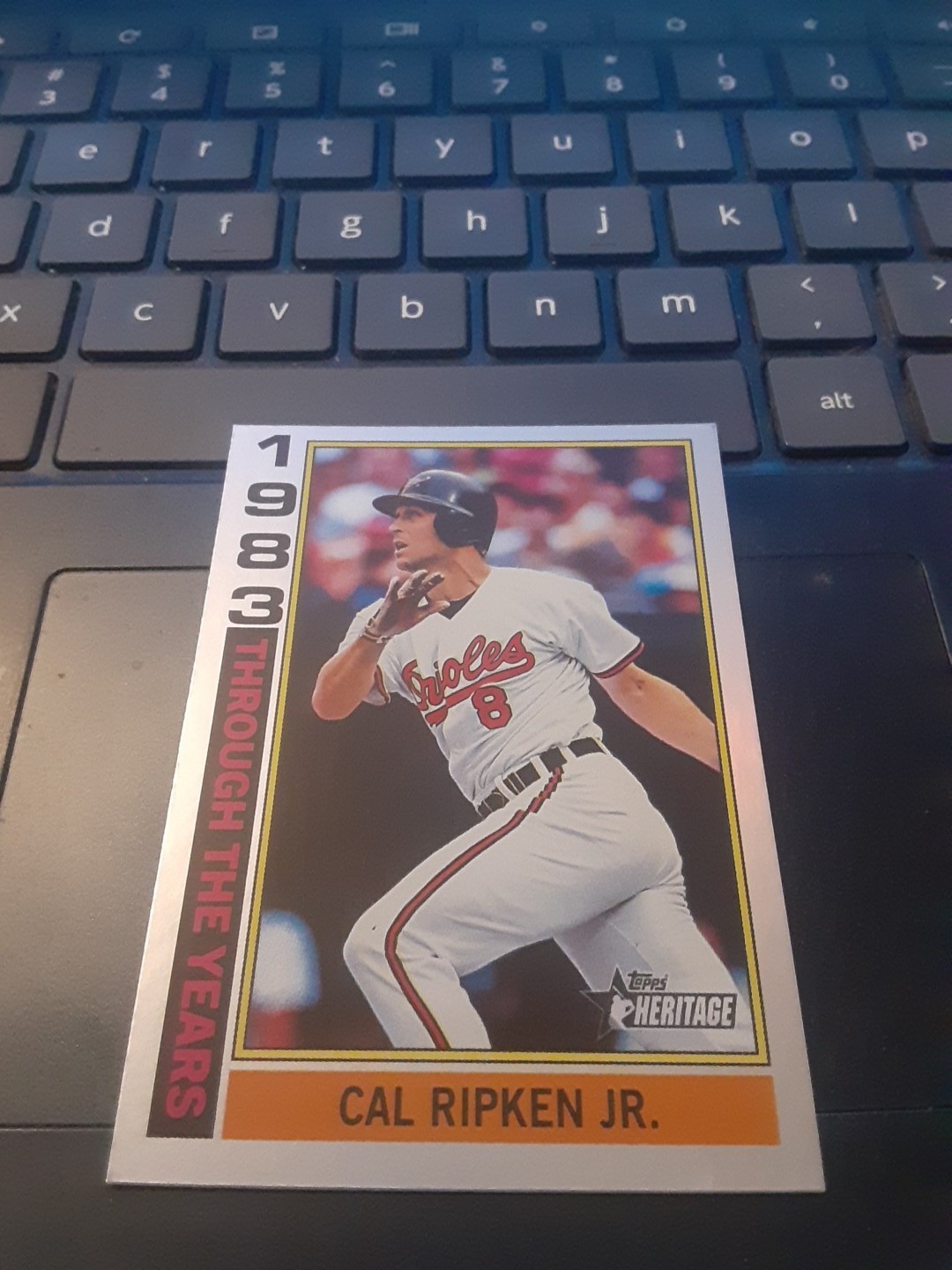Cal Ripken Jr. 2025 Topps Heritage Through The Years Holofoil #TTY-6
