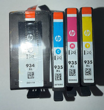 4pk Genuine HP 934XL HY Black  935XL HY Color Ink 6815 6820 6835 6830 FREE SHIP