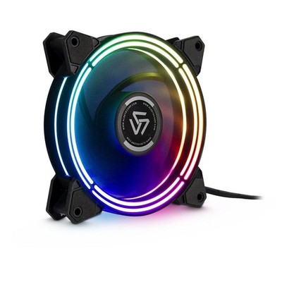 Inter-Tech Lüfter 120x120x25 ALSEYE HALO 3.0 FAN