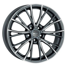 ALLOY WHEEL MAK MARK FOR OPEL INSIGNIA 8X18 5X120 GUN MET-MIRROR FACE 7N0