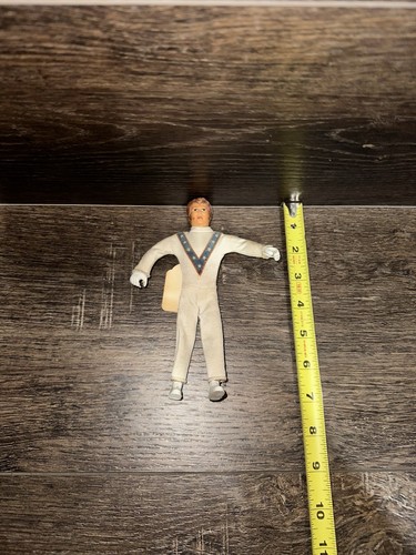 Vintage Original 1972 Ideal Bendy Evel Knievel Action Figure W/ Outfit No Helmet - Picture 6 of 6