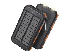 Solar Charger, 38800mAh Portable Solar Power Bank for All Cellphones, Waterproof