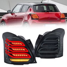Vland Pair Led Tail Lights For 2017-2022 Suzuki Swift Sport Sz5 Smoked Rear Lamp Vland Pair Led Tail Lights For 2017-2022 Suzuki Swift Sport Sz5 Smoked Rear Lamp