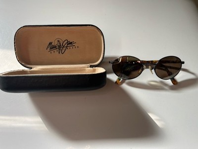 Rare Maui Jim Latitude Sunglasses MJ-166-06 Polarized Tortoise Bronze MINT COND!