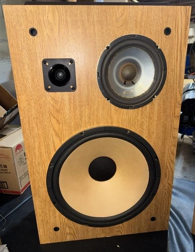 Vintage 1980s BSR Model DR-1550L Five-Way Acoustic Suspension Loudspeaker System image 6