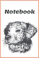 Hundemotiv Notizbuch: 120 Seiten Kariert A5